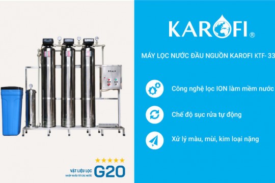 Chi tiết quy trình hệ thống lọc nước đầu nguồn cao cấp xử lý nước ô nhiễm